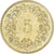 Münze, Schweiz, 5 Rappen, 2002