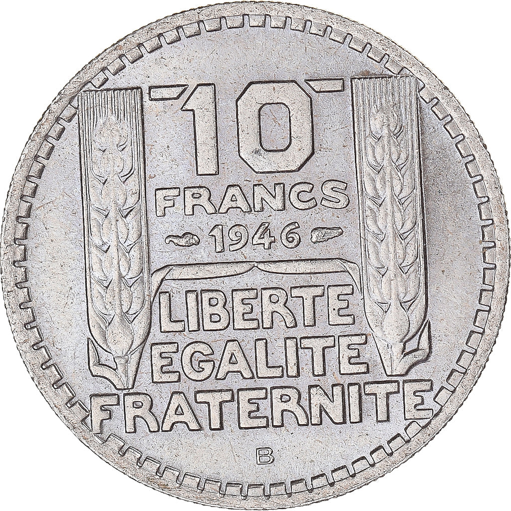 Moneda, Francia, 10 Francs, 1946