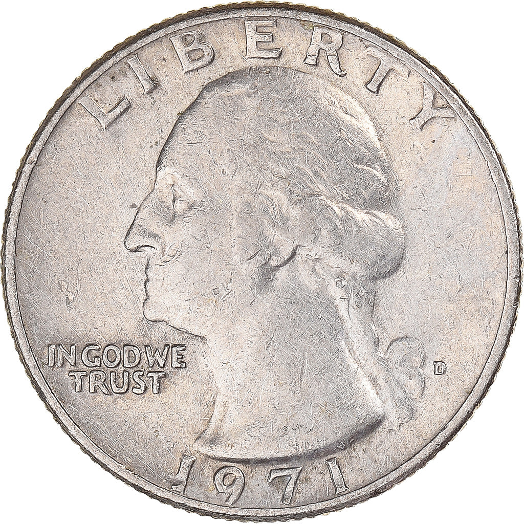 Münze, Vereinigte Staaten, Quarter, 1971