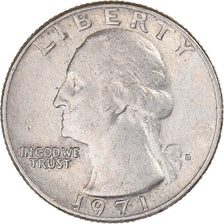 Münze, Vereinigte Staaten, Quarter, 1971