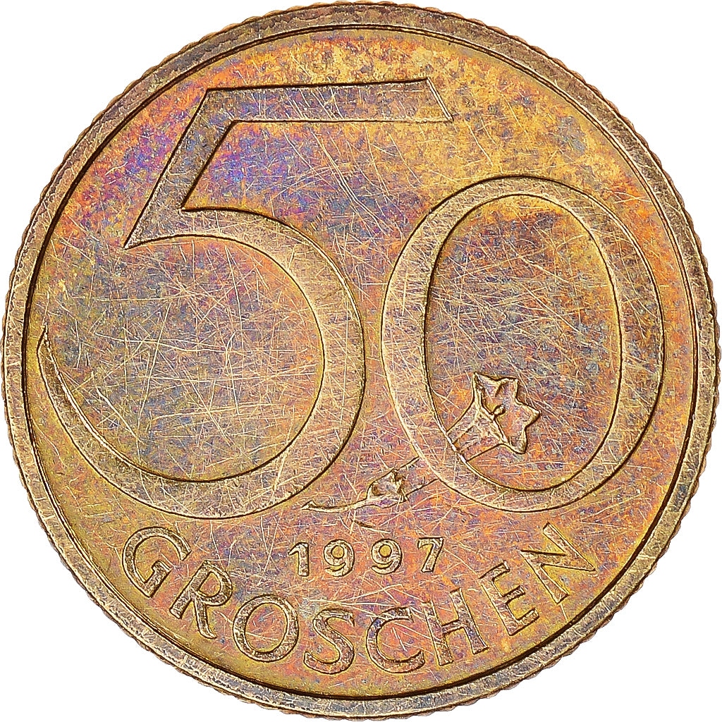 Munten, Oostenrijk, 50 Groschen, 1997
