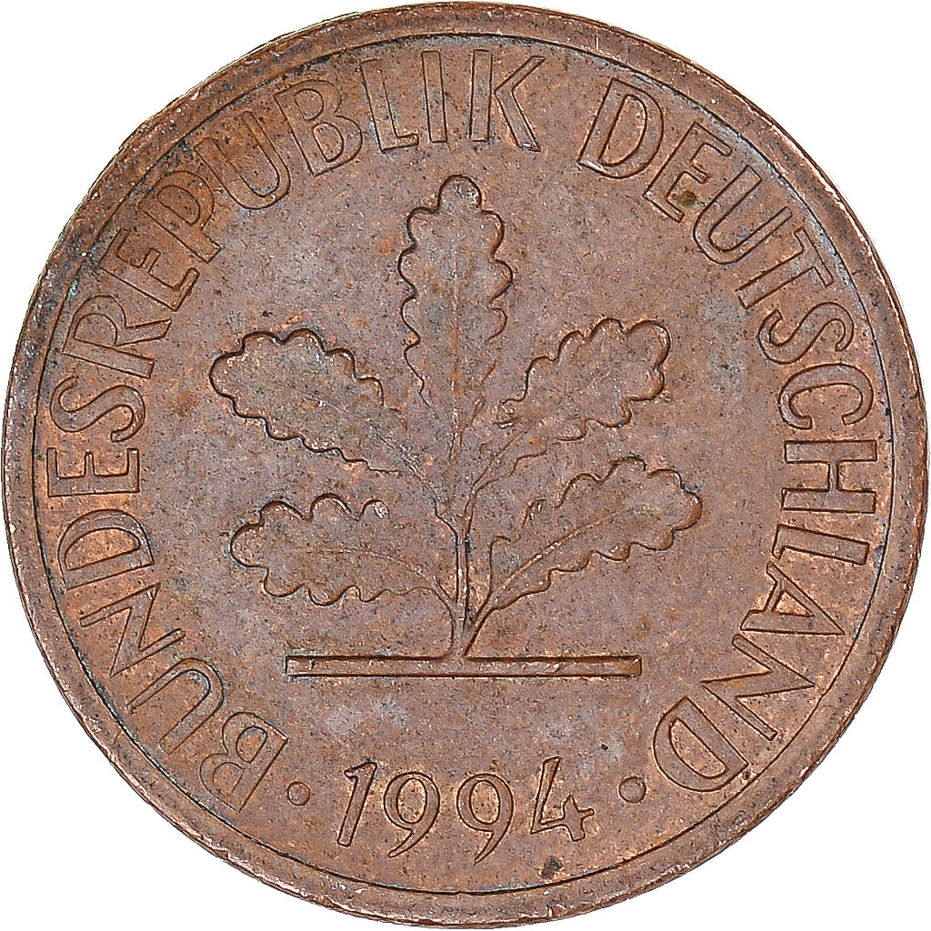 Munten, Duitsland, Pfennig, 1994