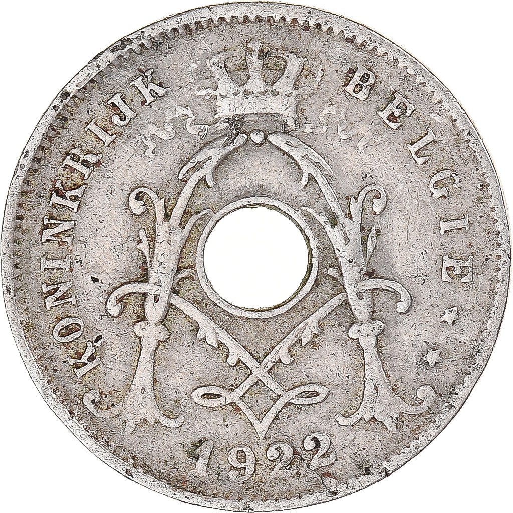 Monnaie, Belgique, 5 Centimes, 1922