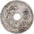 Monnaie, Belgique, 5 Centimes, 1922