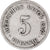 Moeda, Alemanha, 5 Pfennig, 1902