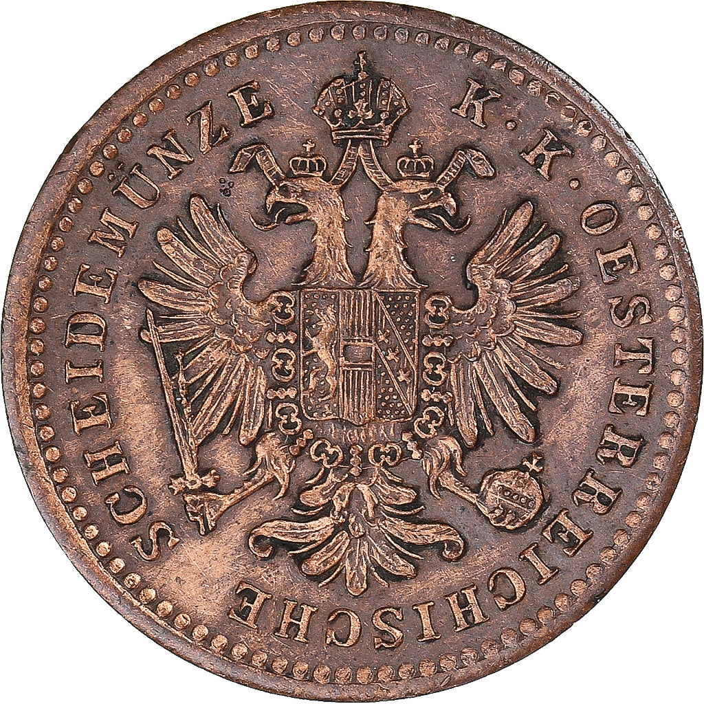 Moeda, Áustria, Kreuzer, 1879