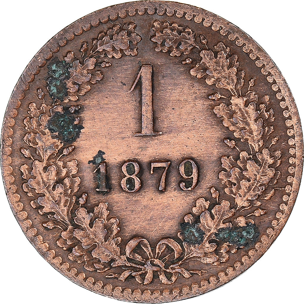 Moeda, Áustria, Kreuzer, 1879
