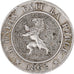 Moeda, Bélgica, 10 Centimes, 1862