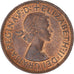 Münze, Großbritannien, 1/2 Penny, 1956