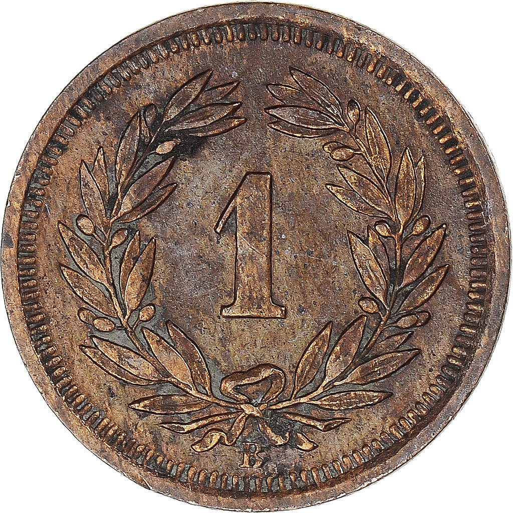 Moneta, Szwajcaria, Rappen, 1907