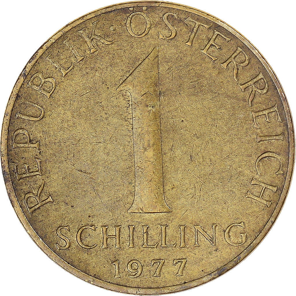 Münze, Österreich, Schilling, 1977