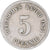 Moeda, Alemanha, 5 Pfennig, 1874