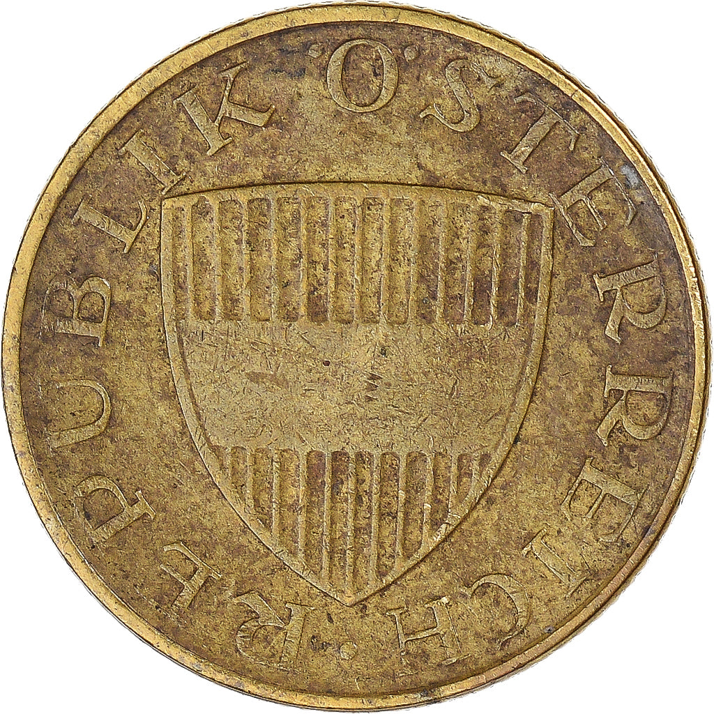 Moeda, Áustria, 50 Groschen, 1974