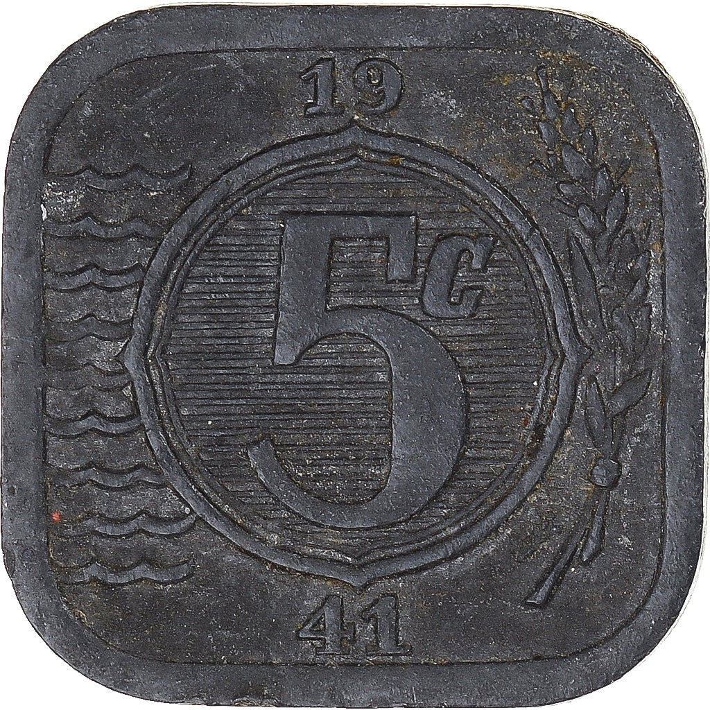Moneta, Holandia, 5 Cents, 1941