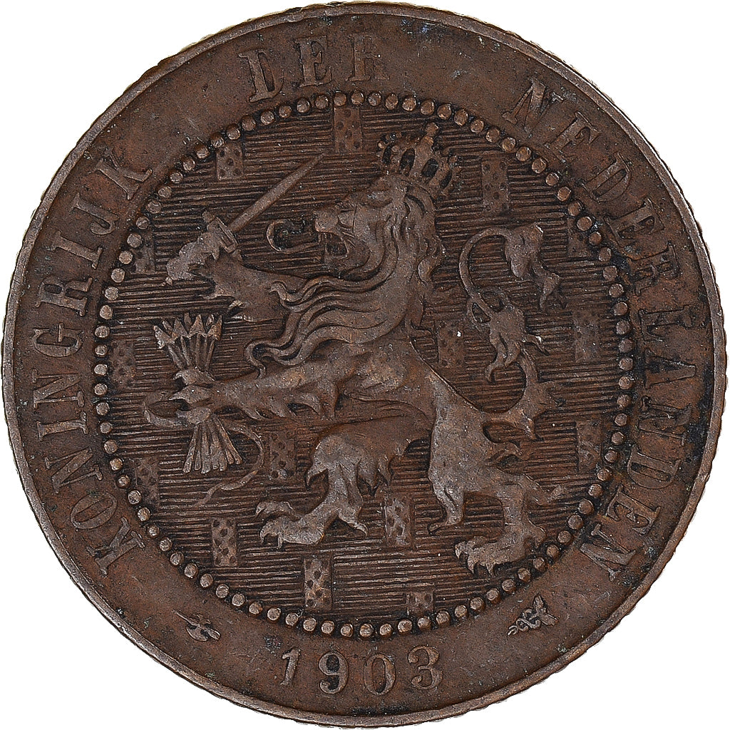 Moneda, Países Bajos, 2-1/2 Cent, 1903