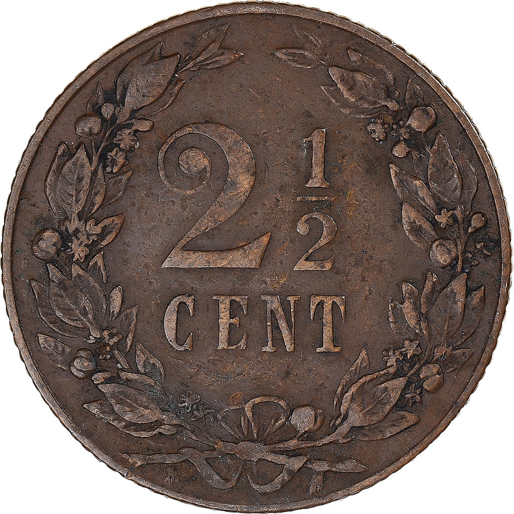 Moneda, Países Bajos, 2-1/2 Cent, 1903