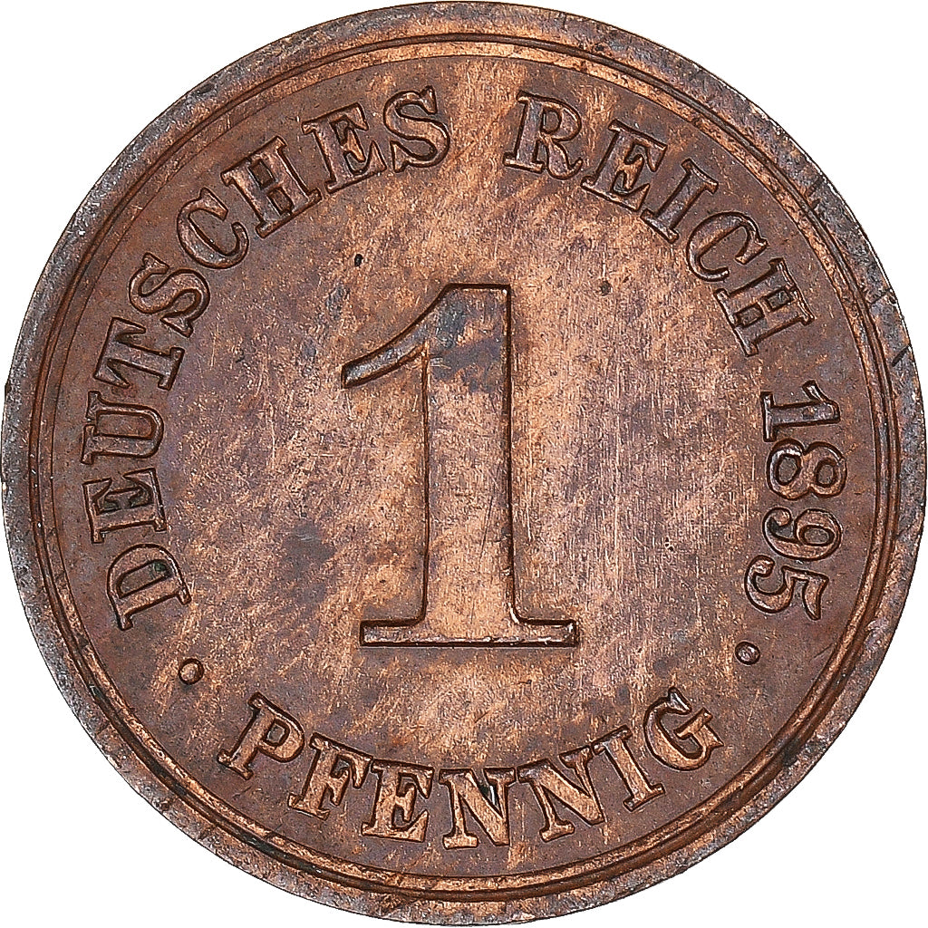 Coin, Germany, Pfennig, 1895