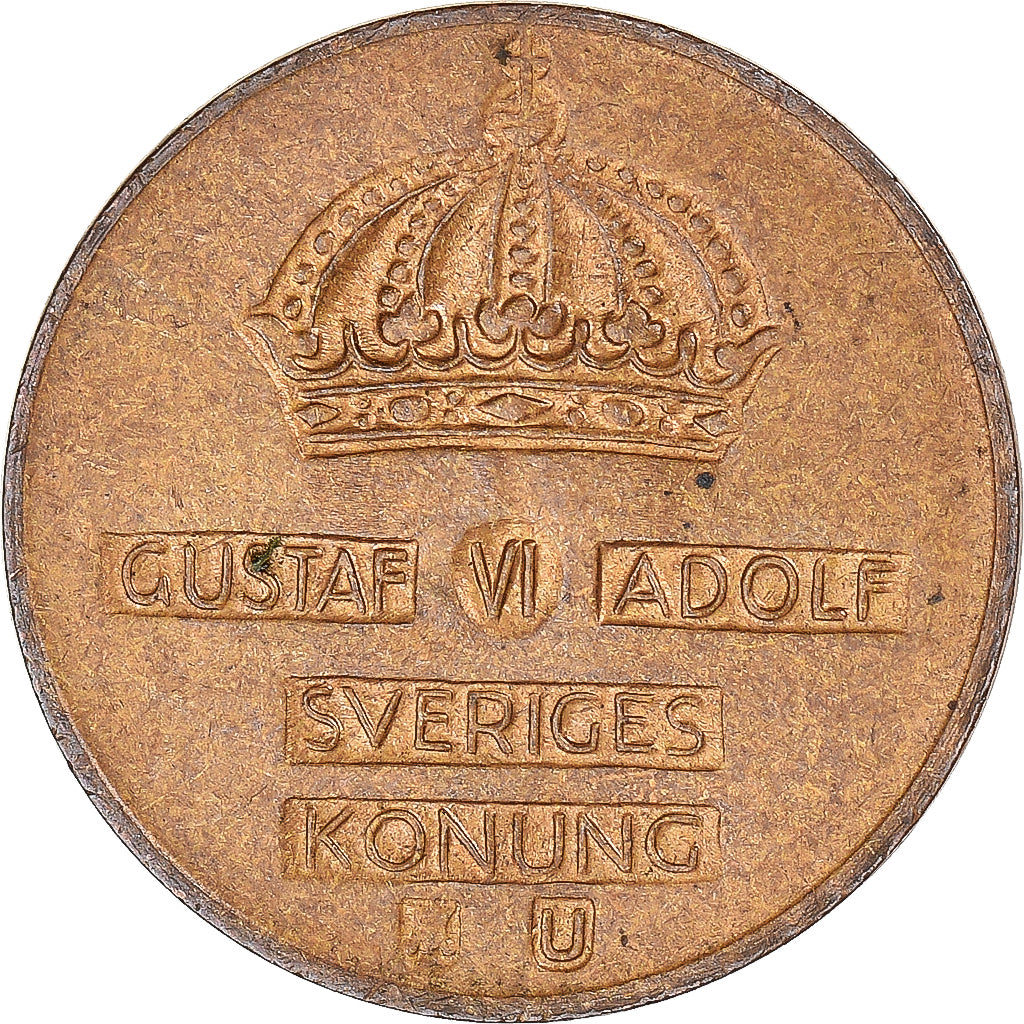 Moneta, Svezia, 2 Öre, 1964