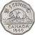 Moneta, Canada, 5 Cents, 1949