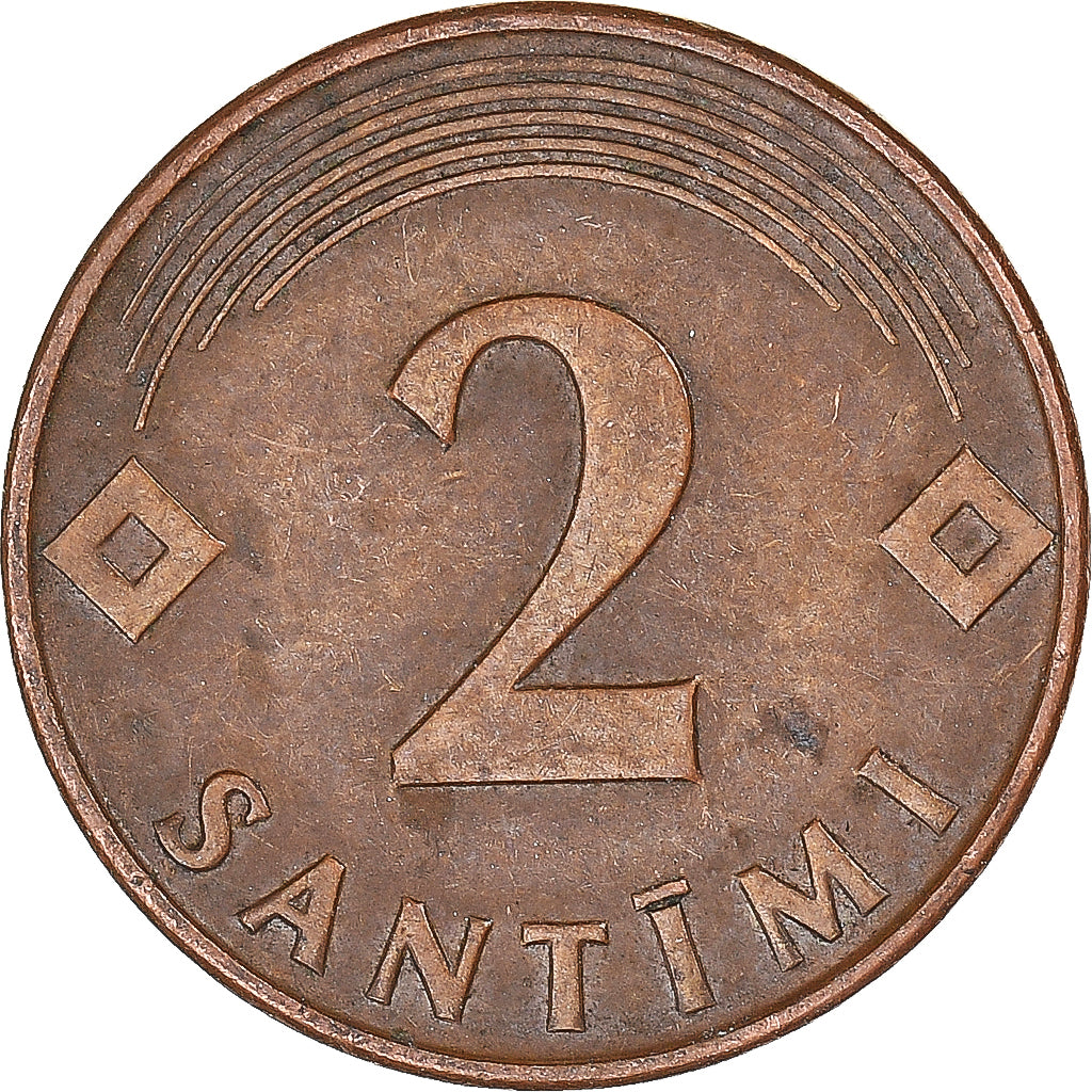 Coin, Latvia, 2 Santimi, 2000