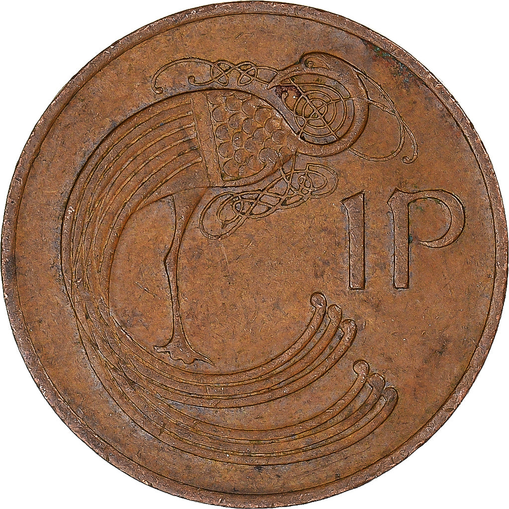 Münze, Ireland, Penny, 1982