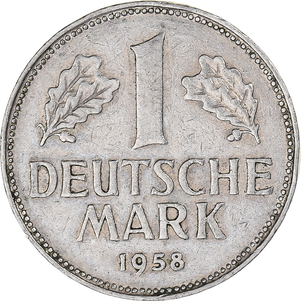 Moeda, Alemanha, Mark, 1958