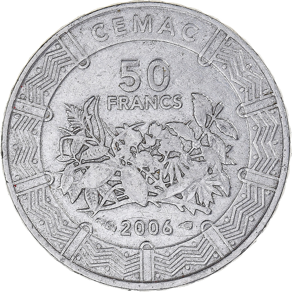 Moeda, Estados da África Central, 50 Francs, 2006