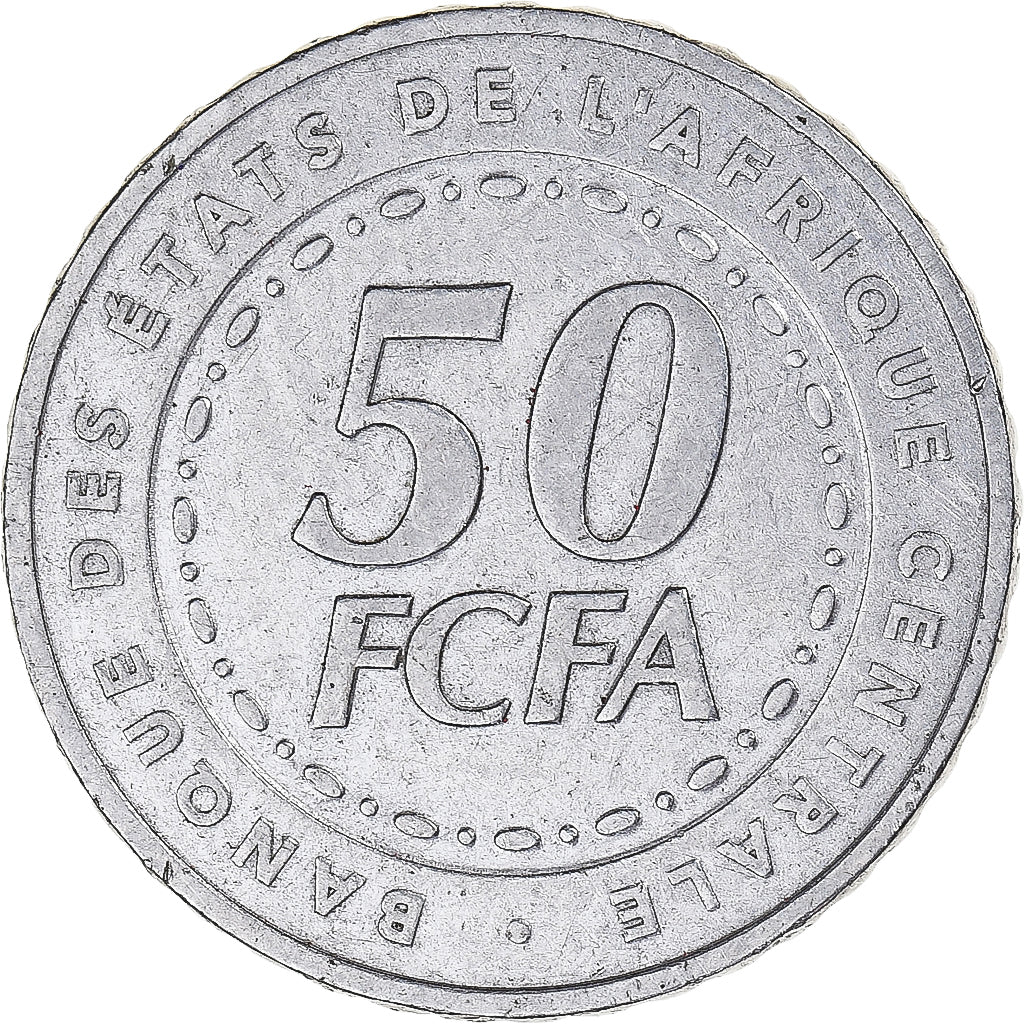 Moeda, Estados da África Central, 50 Francs, 2006