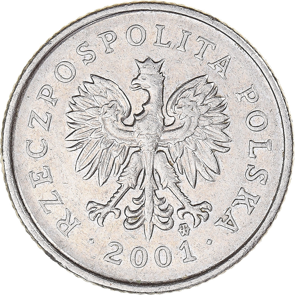 Coin, Poland, 20 Groszy, 2001