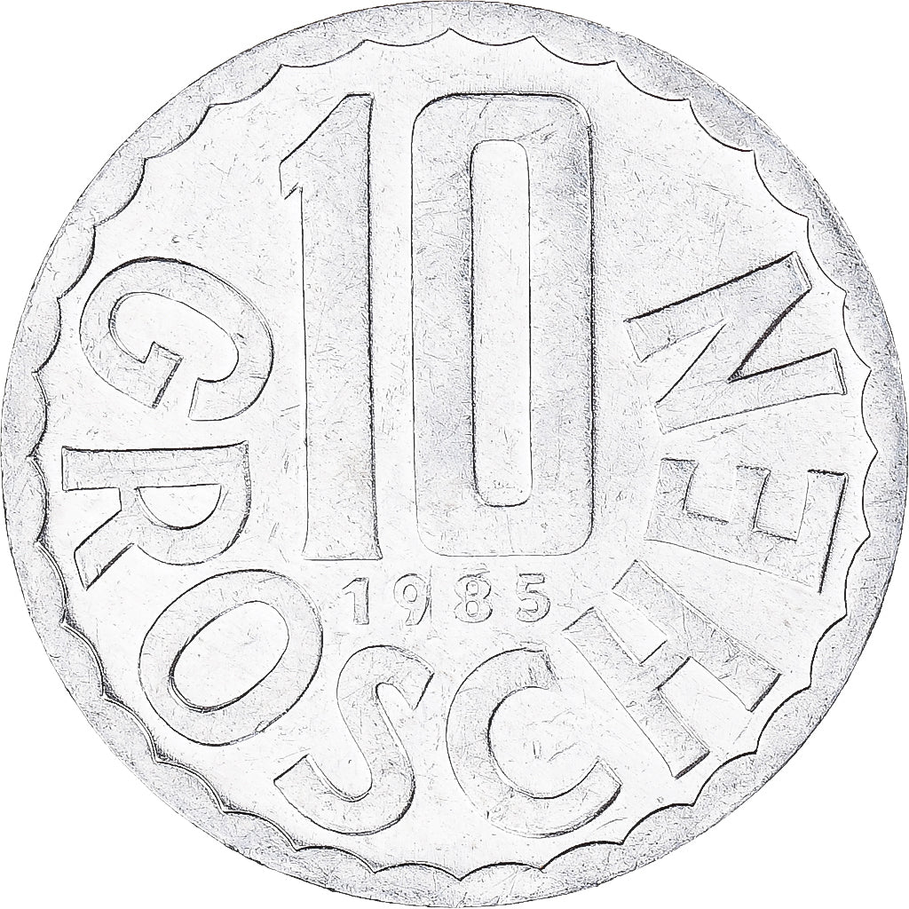 Monnaie, Autriche, 10 Groschen, 1985