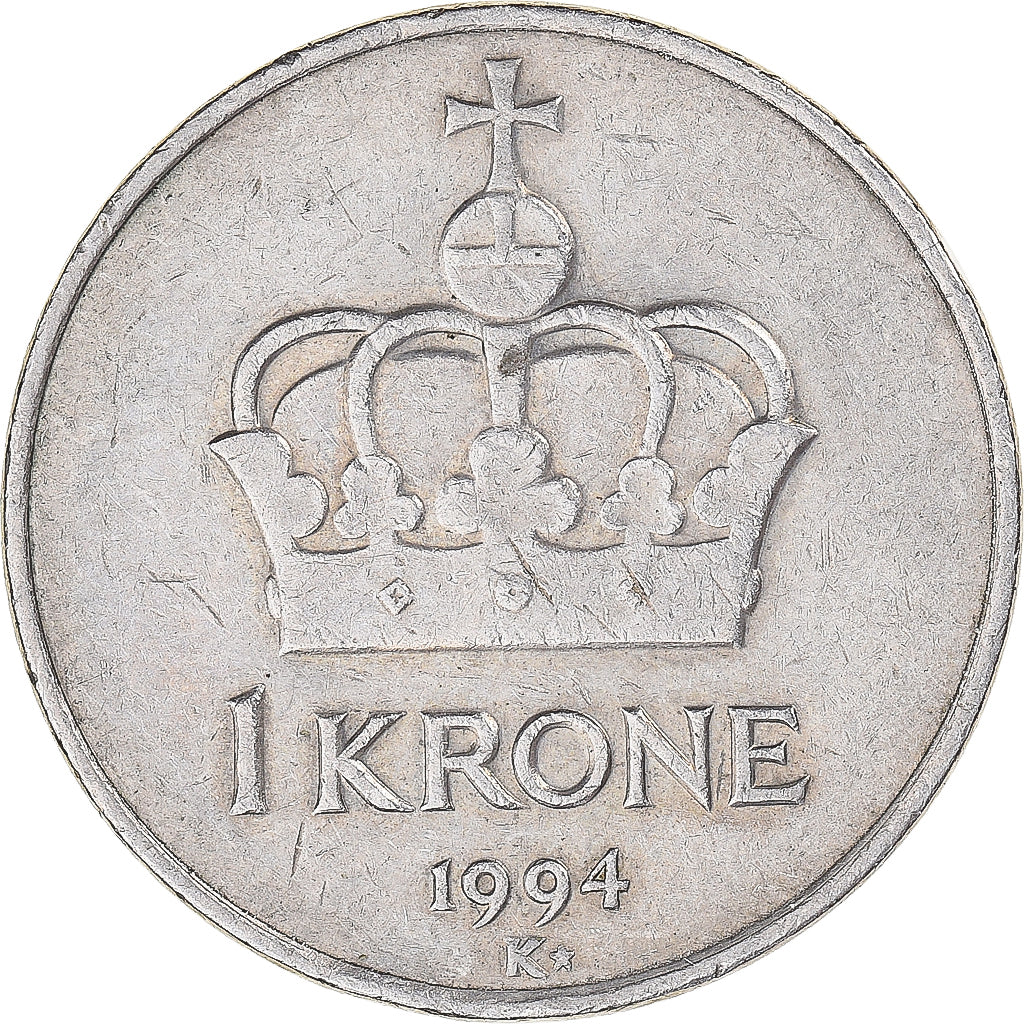 Moneta, Norwegia, Krone, 1994