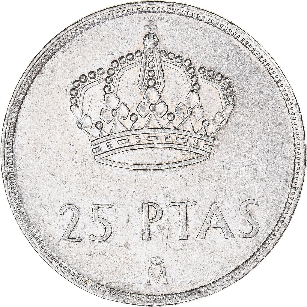 Moneta, Hiszpania, 25 Pesetas, 1984