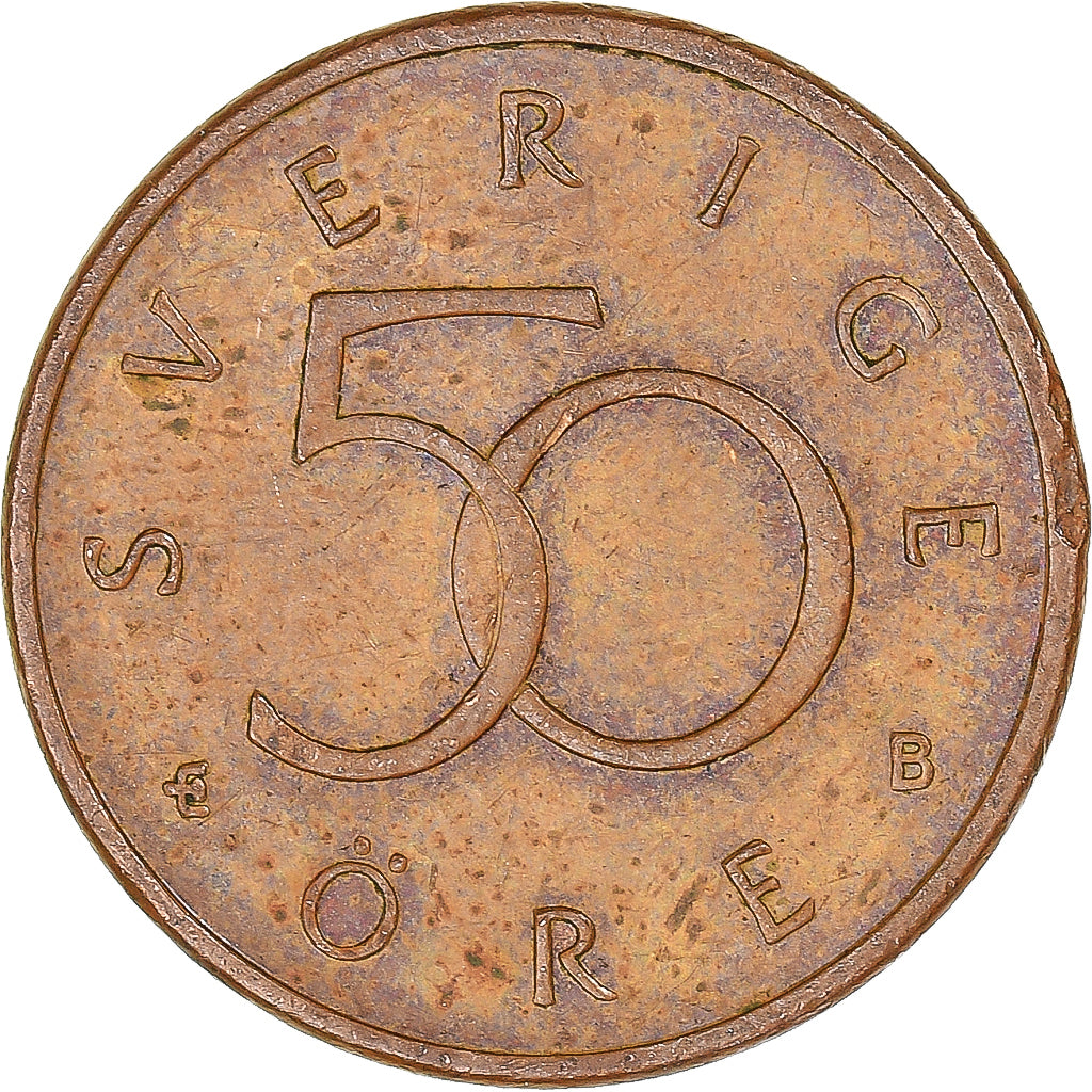 Moneta, Svezia, 50 Öre, 2000