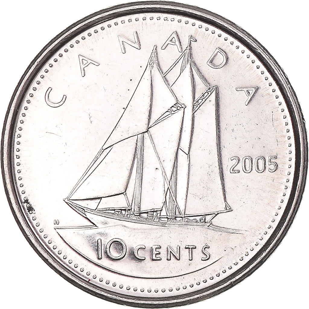 Moneta, Canada, 10 Cents, 2005