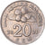 Coin, Malaysia, 20 Sen, 2001