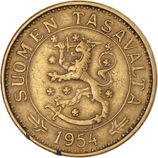 Coin, Finland, 20 Markkaa, 1954