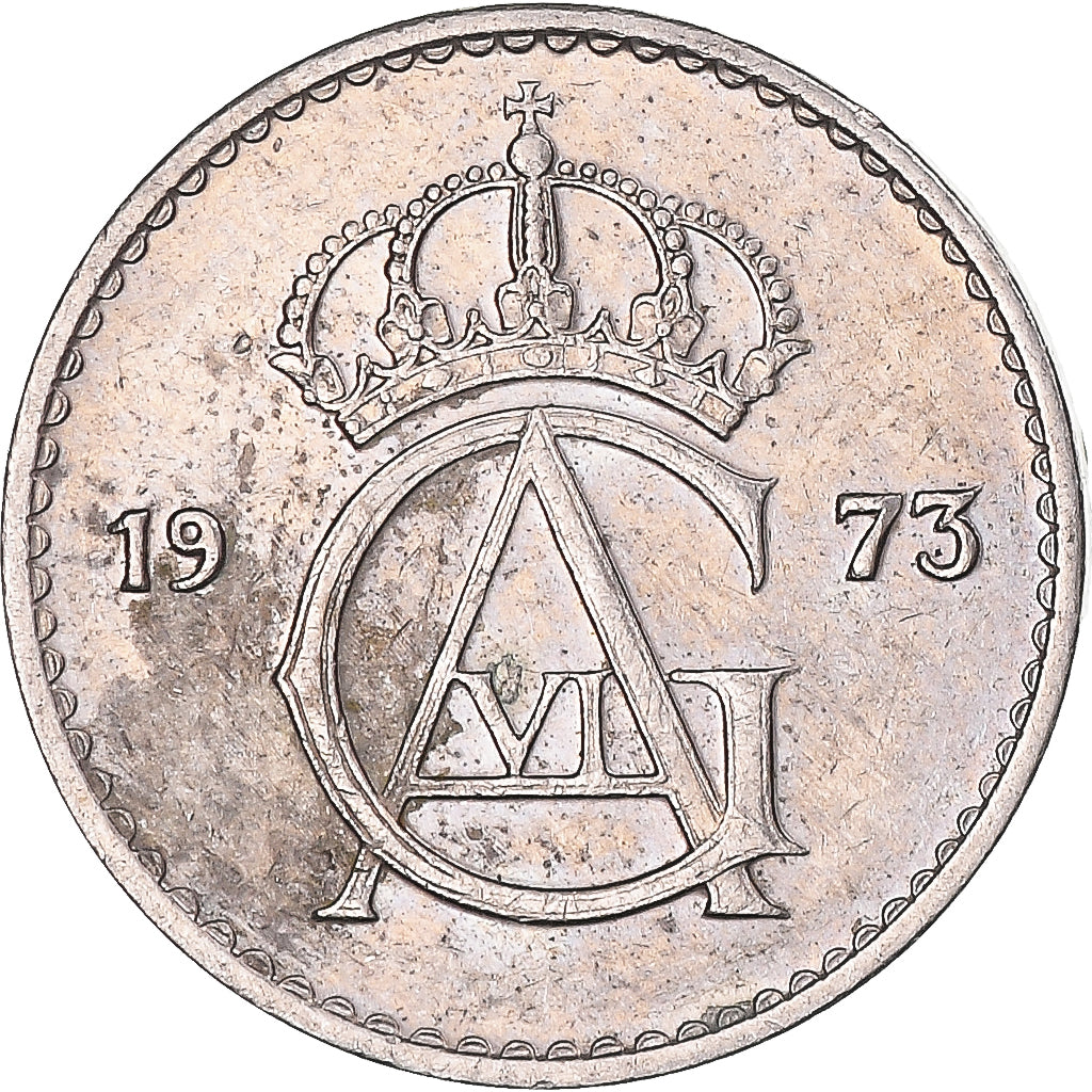 Munten, Zweden, 10 Öre, 1973