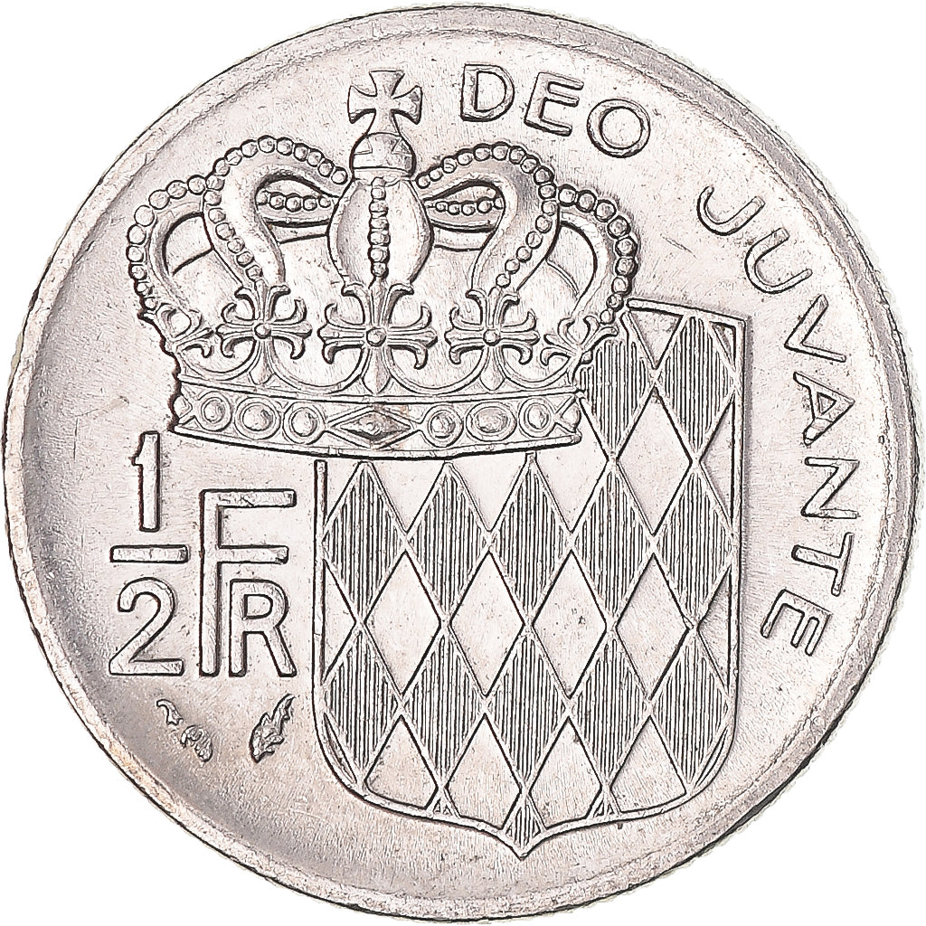 Moneta, Monaco, 1/2 Franc, 1978