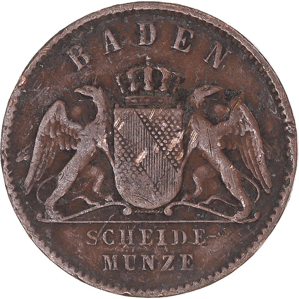 Moneta, Stati tedeschi, Kreuzer, 1865