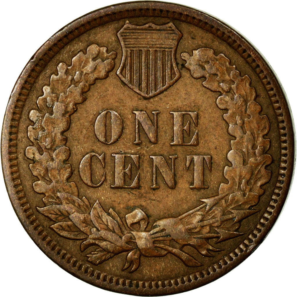 Coin, United States, Indian Head Cent, Cent, 1907, U.S. Mint, Philadelphia