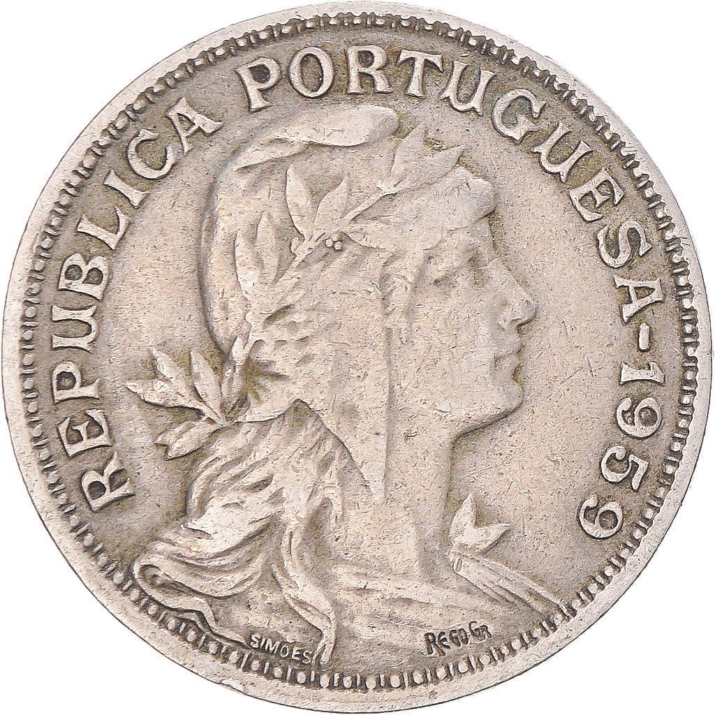 Moeda, Portugal, 50 Centavos, 1959