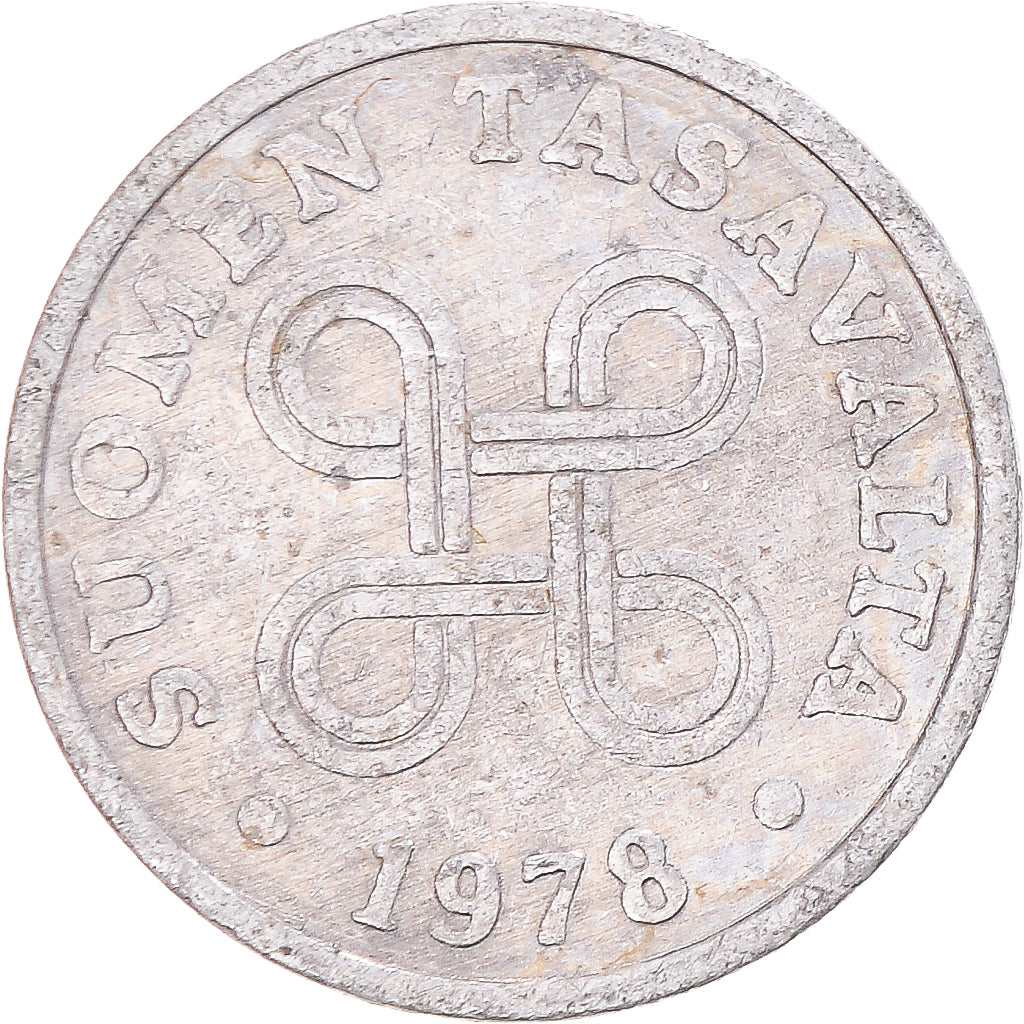 Münze, Finnland, 5 Pennia, 1978