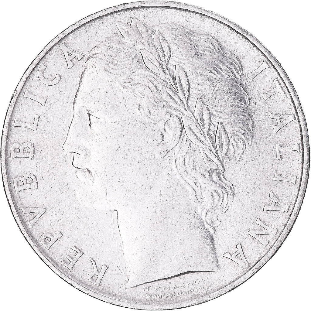 Monnaie, Italie, 100 Lire, 1955