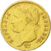 FRANCE, Napoléon I, 20 Francs, 1810, Paris, KM #695.1, VF(20-25), Gold, Gadoury 