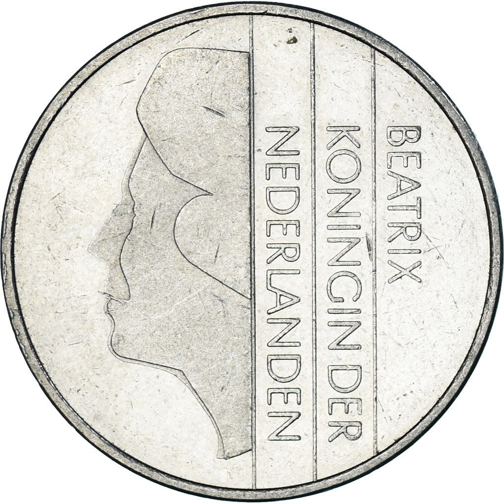 Moneda, Países Bajos, 2-1/2 Gulden, 1988