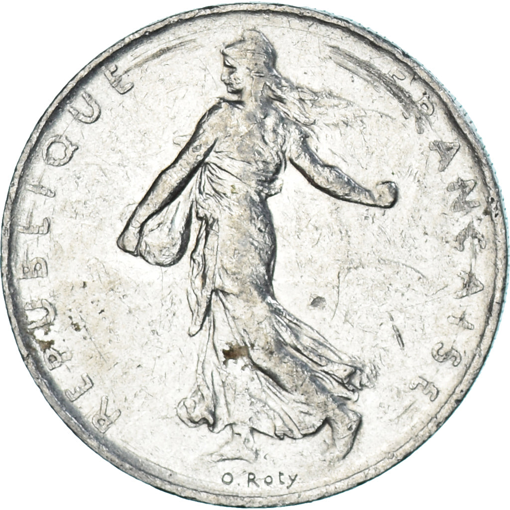 Moneda, Francia, Franc, 1976