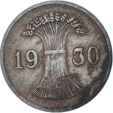 Monnaie, Allemagne, Reichspfennig, 1930