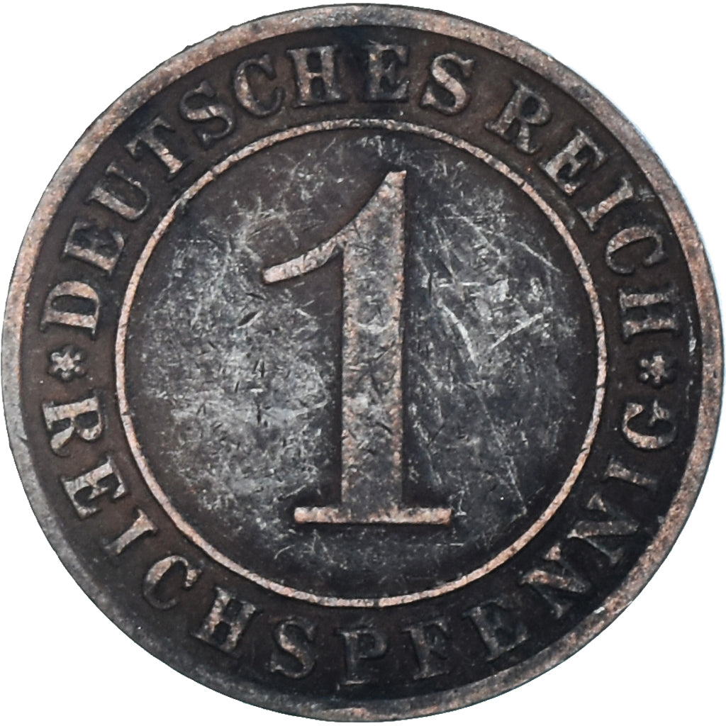 Monnaie, Allemagne, Reichspfennig, 1930
