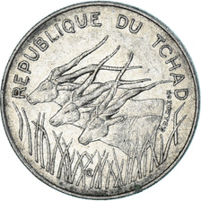 Moneda, Chad, 100 Francs, 1982
