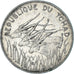 Moneda, Chad, 100 Francs, 1982